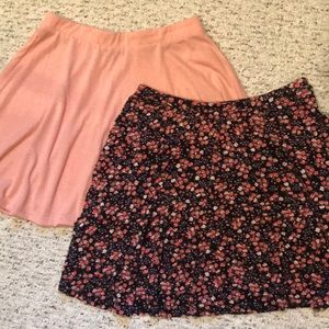 Pink and Floral Skater Skirt bundle!